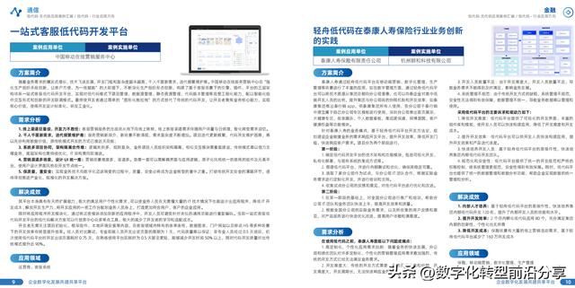 EDCC：2023低代碼無(wú)代碼應(yīng)用案例匯編-39頁(yè)（低代碼和無(wú)代碼是什么）