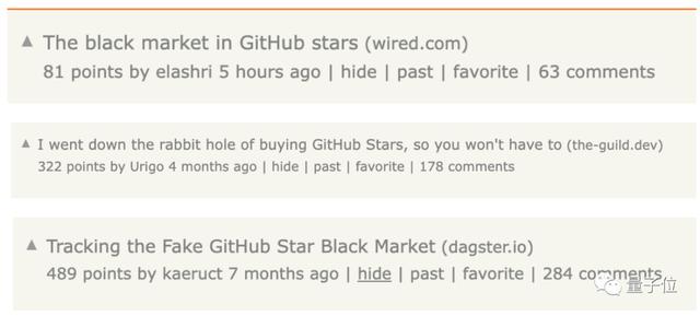 GitHub黑市曝光，高檔刷星6元一顆，最奇葩開源項目97%都是刷的（github 刷星）