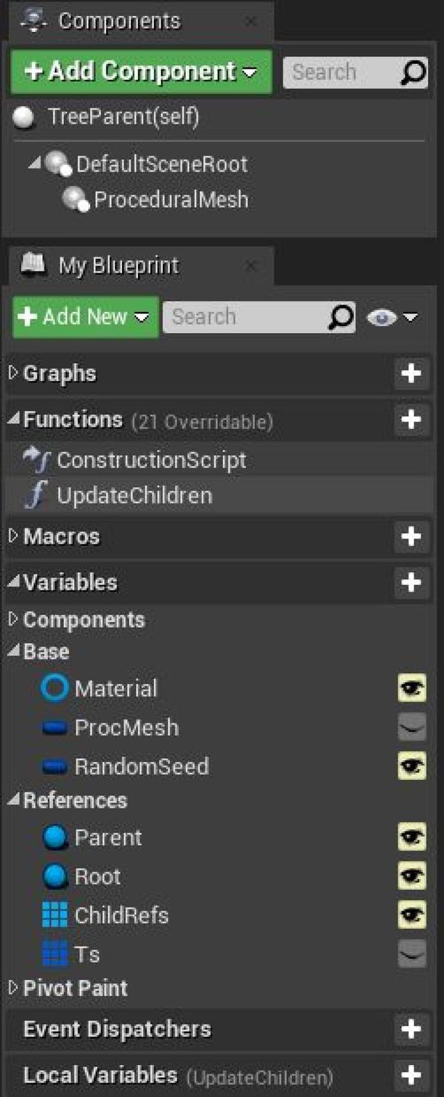 UE4程序化建模工具開(kāi)發(fā)教程「植被建?！梗╱e4程序化植物）